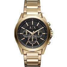 OROLOGIO UOMO ARMANI EXCHANGE PVD ORO da Solaro